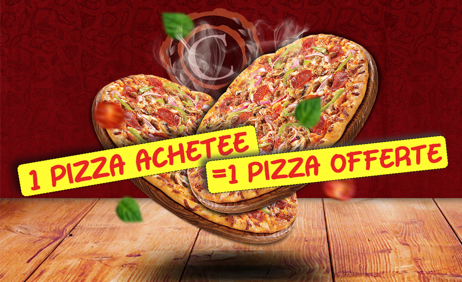 1 Pizza Achetée = 1 Pizza Offerte à Colombes, Asnières et Gennevilliers