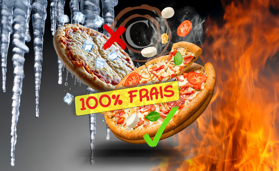 100% FRAIS, Zéro Surgelé : Découvrez la Vraie Pizza à Colombes